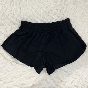 Black lululemon shorts